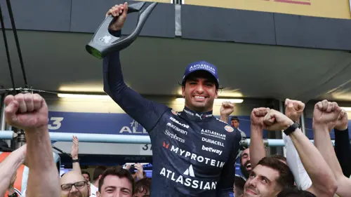 Sainz hails Williams podium as a career best