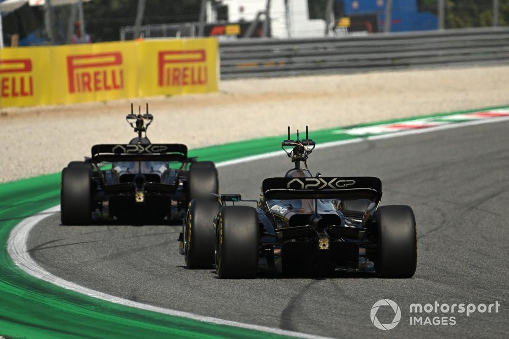 Filming for Apple's F1 movie