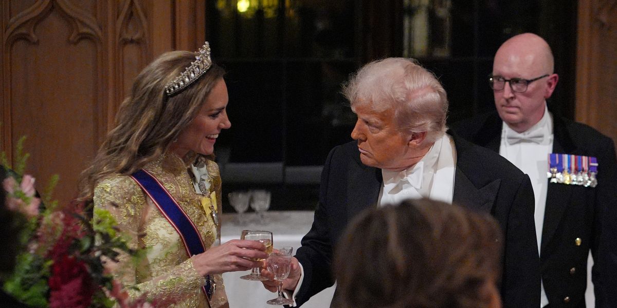 President Trump Gave Kate Middleton a Tiffany Cuff Bracelet During the State Visit to the UK