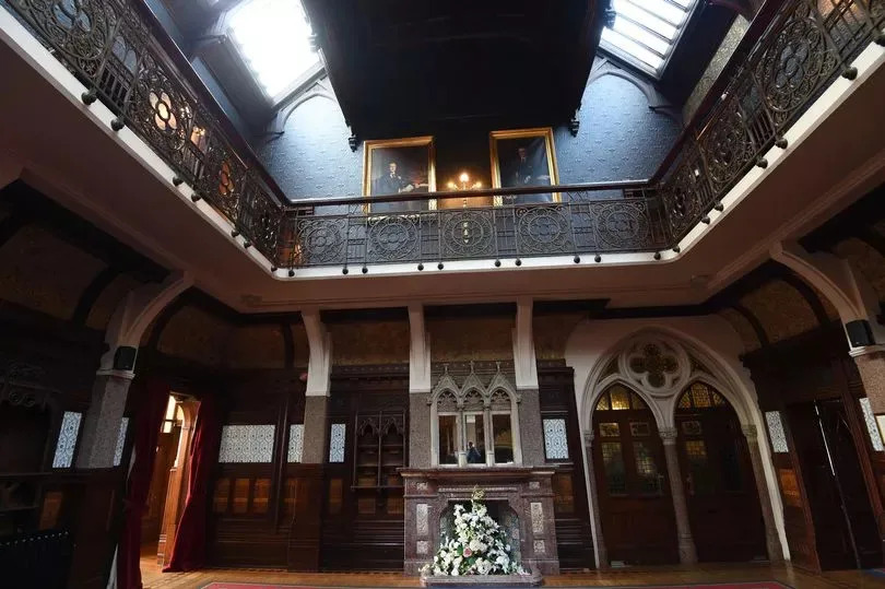 Inside Highbury Hall in 2018