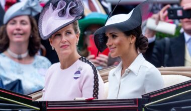 Sophie and Meghan could have worked together. Picture by Mark Cuthbert/UK Press via Getty Images.
