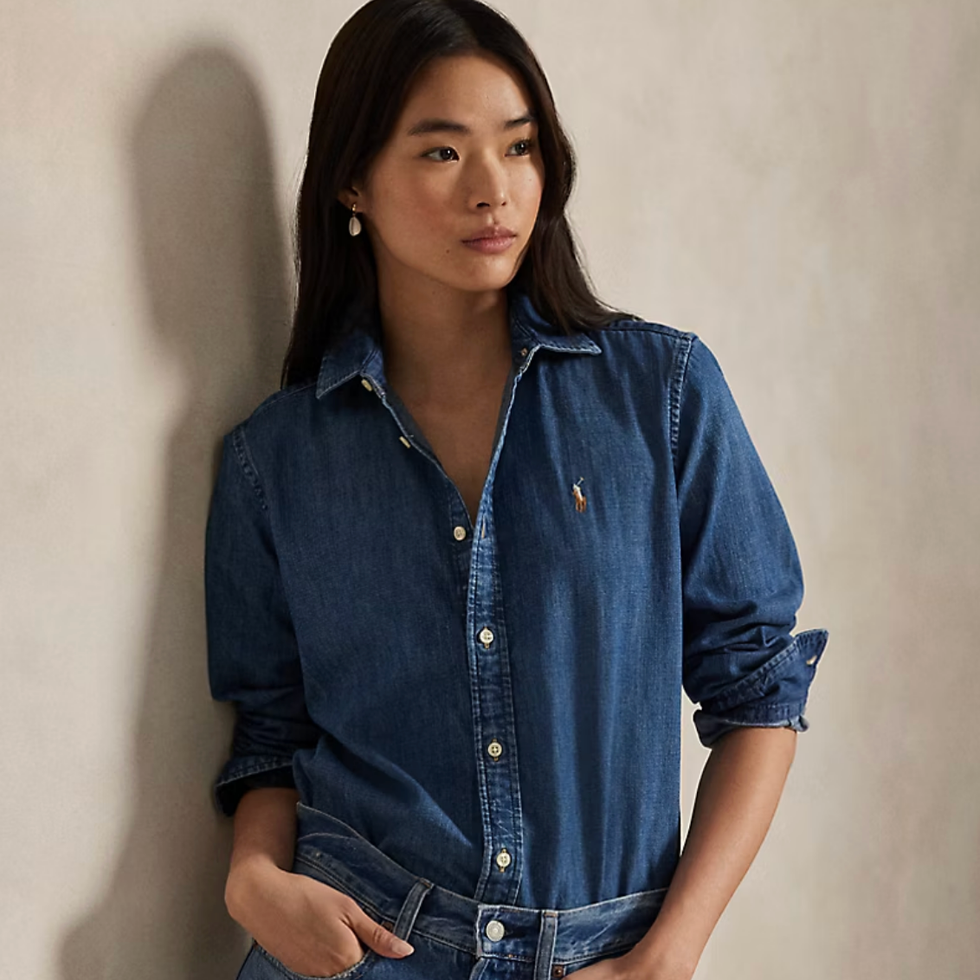 Slim Fit Denim Shirt