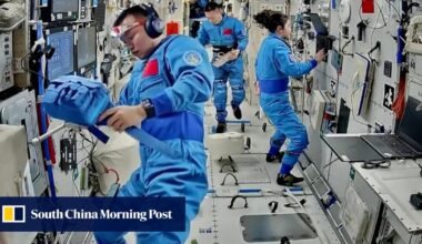 Dirty laundry in space: Chinese team joins race to develop washing machine for astronauts