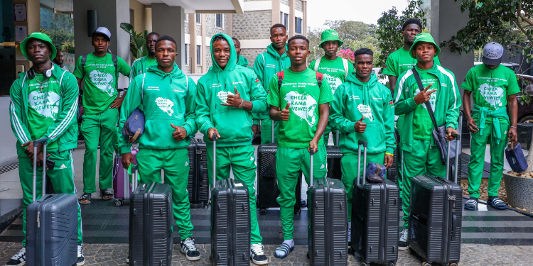 Photo Of Safaricom Chapa Dimba Players Travelling To Spain In 2025. Photo- Safaricom