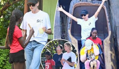 Charlize Theron takes daughter Jackson, 12, to Disneyland in rare public outing