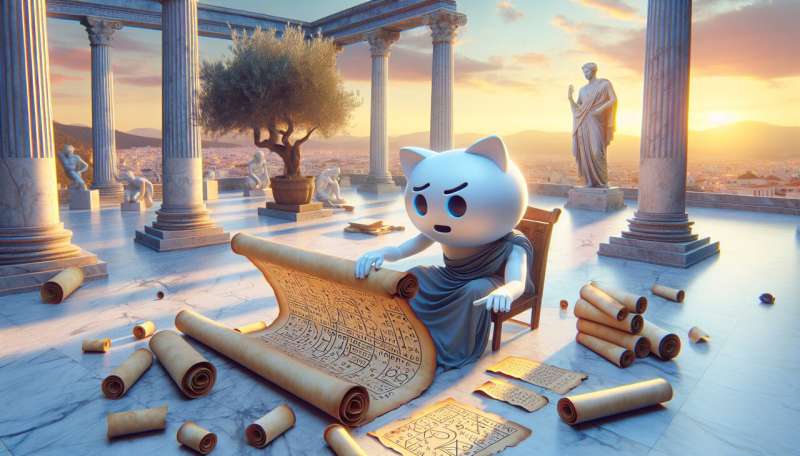 ChatGPT appears to improvise when put through ancient Greek math puzzle