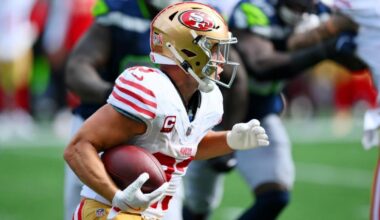 NFL DFS, Week 4: DraftKings, FanDuel daily Fantasy football picks include Drake London, Christian McCaffrey