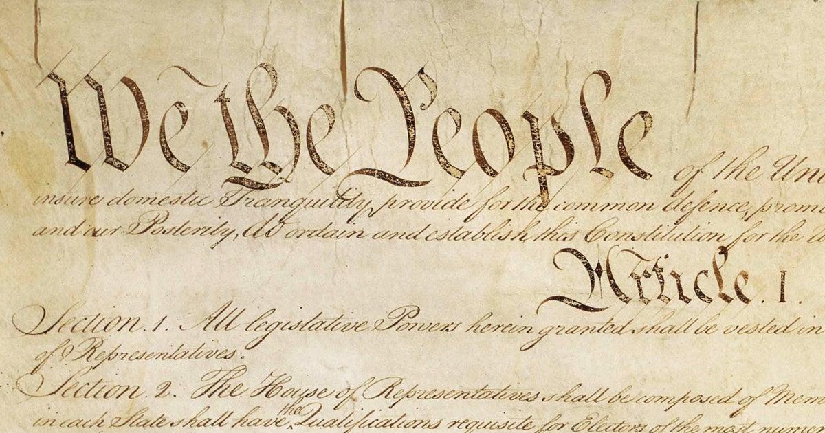 A history of America's Constitution