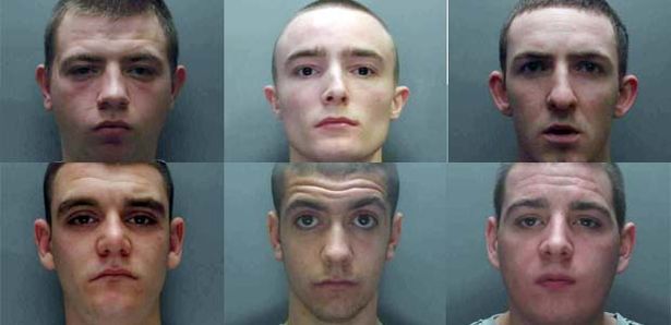 Six members of the Croxteth crew who have been found guilty of drugs, firearms and arson charges