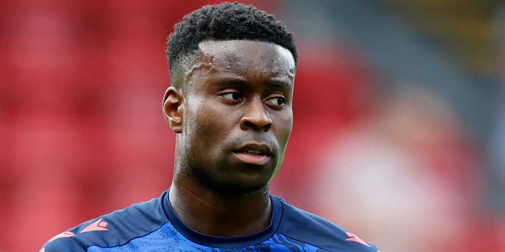 Crystal Palace's Marc Guehi during the warm up before the match