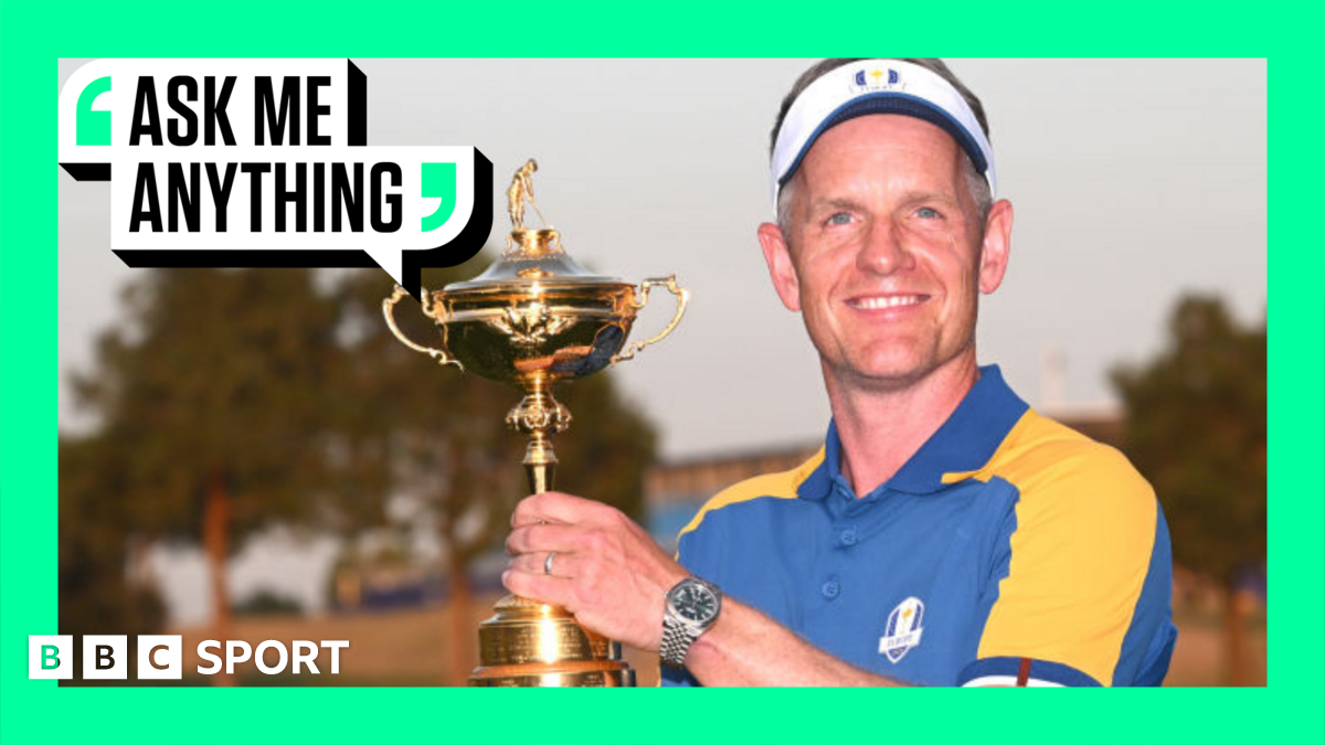 Tyrell Hatton celebrating at the 2023 Ryder Cup