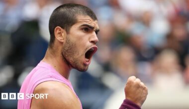 US Open 2025 results: Carlos Alcaraz powers past Novak Djokovic to reach final in New York semi-finals