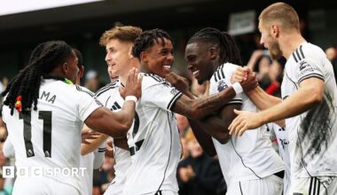Fulham 1-0 Leeds United: Late Gabriel Gudmundsson own goal gifts Cottagers first league win