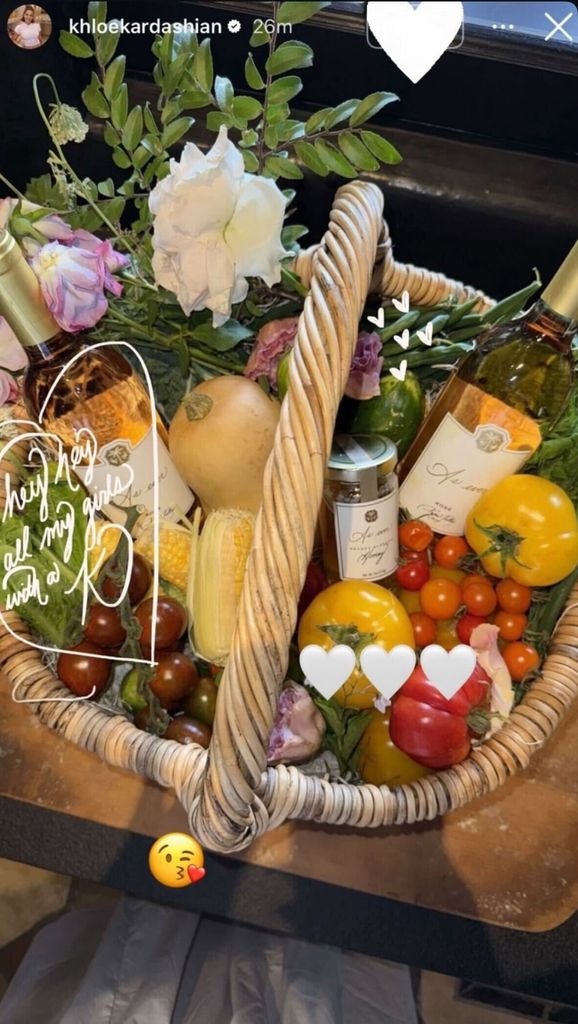 Khloé Kardashian shows off Meghan’s homemade jam and wine gift