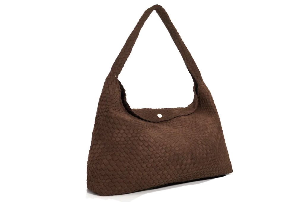 Dune London Deliberate XL Woven Shoulder Bag