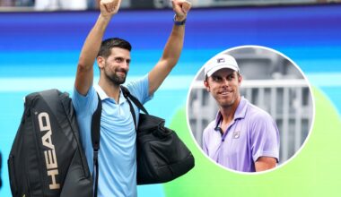 Sam Querrey suggests if Novak Djokovic will want to surpass Jimmy Connors' record for the most ATP titles of all time