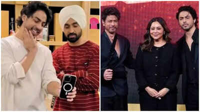 Diljit Dosanjh recalls first meeting Aryan Khan after Shah Rukh Khan’s thank-you note: ‘It felt like I was meeting you’