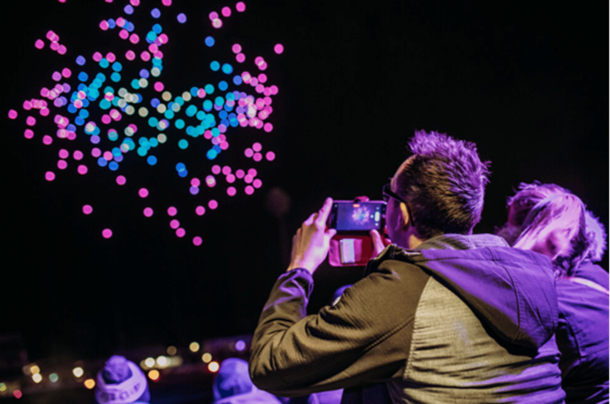 Supporting image for story: 'Wild': New immersive drone light show to bring 'dazzling displays' to Birmingham