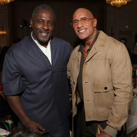 Todd Williamson Idris Elba and Dwayne Johnson