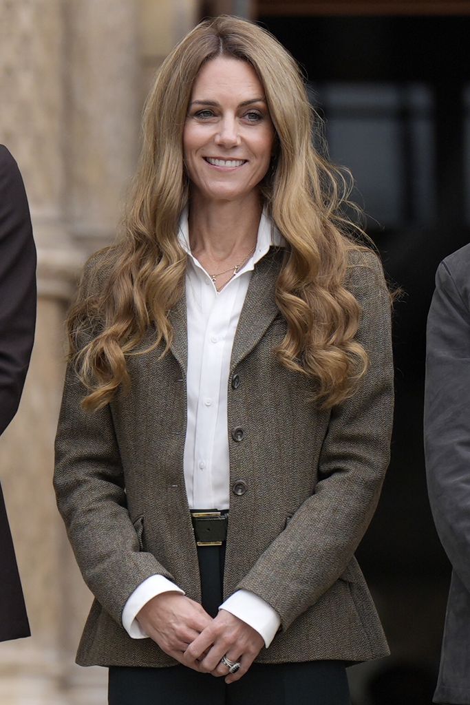 The Princess of Wales during her visit to the Natural History Museum's newly transformed gardens in London, and meet with children and young people taking part in learning programmes which see them connecting with nature and boosting biodiversity in urban areas. Picture date: Thursday September 4, 2025. (Photo by Aaron Chown/PA Images via Getty Images)