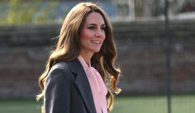 I'll Be Emulating Kate Middleton's Pink and Grey Colour Combination All Season