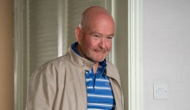 Jonno collapses after a showdown with Callum