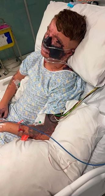 Kai in the Ulster Hospital’s ICU department