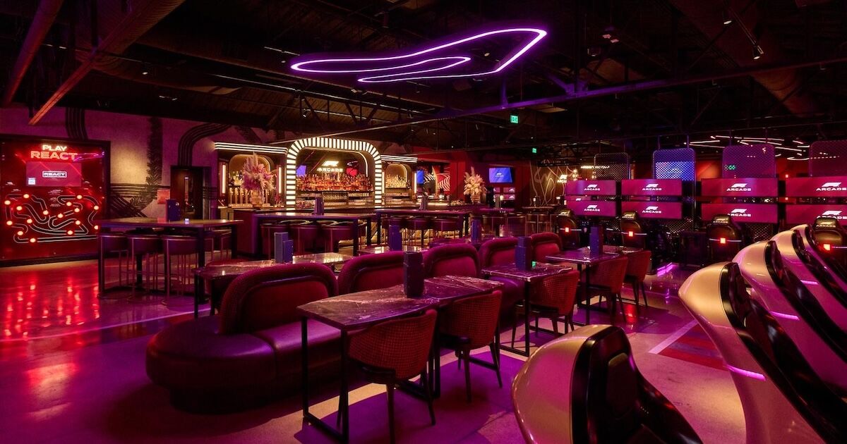 Race Real Formula 1 Tracks at This Immersive Bar Experience