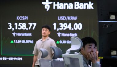 Stocks rise amid global bond sell-off while gold hits fresh highs