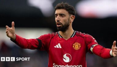 Manchester United captain Bruno Fernandes