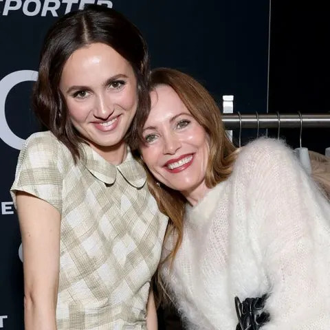 Mat Hayward/The Hollywood Reporter via Getty  Maude Apatow and Leslie Mann