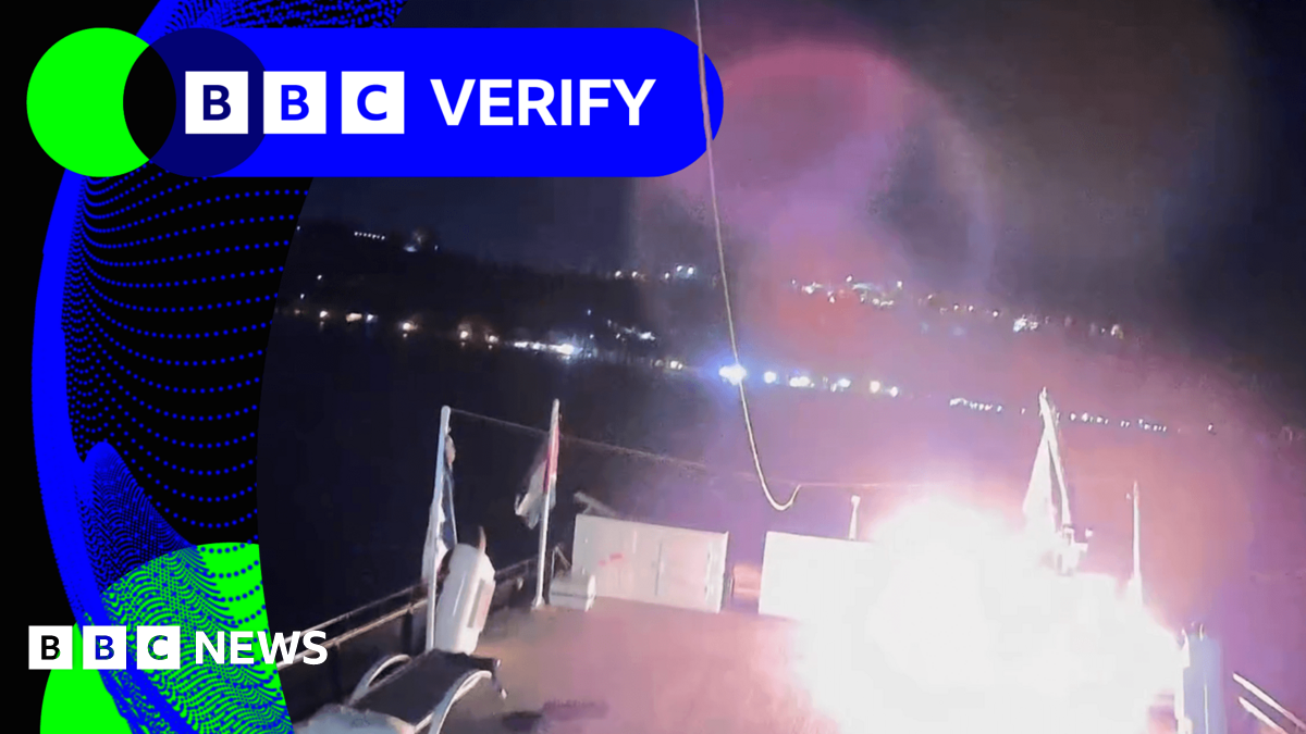 BBC Verify Live: Digging into claims of attacks on Gaza-bound flotilla