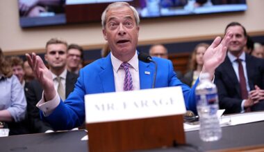 Nigel Farage Called a 'Putin-Loving Impostor' in Congress