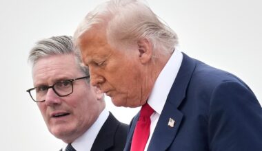 UK and US agree multibillion-pound big tech deal as Trump arrives for state visit