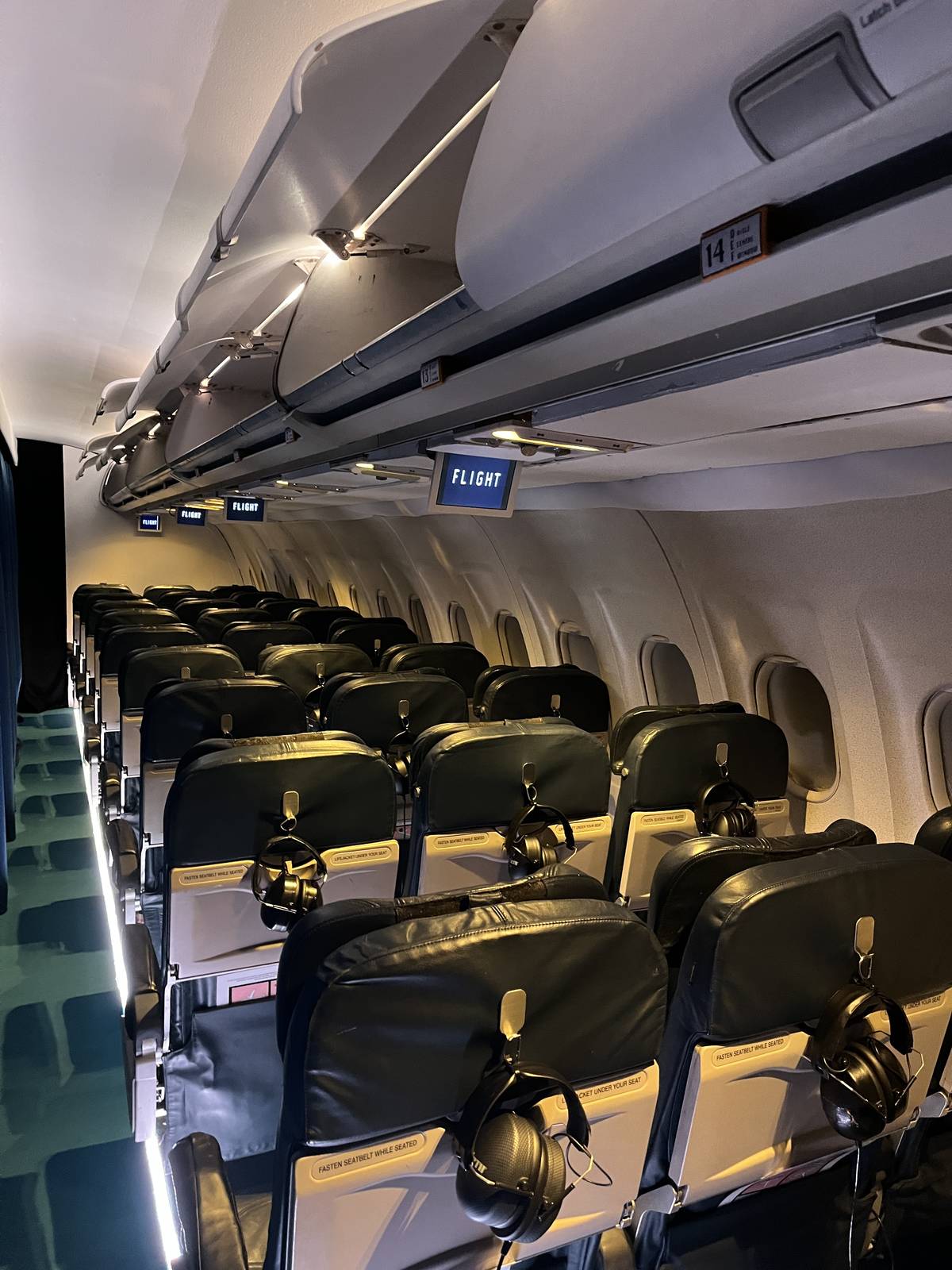 flight immersive experience by darkfield in manchester