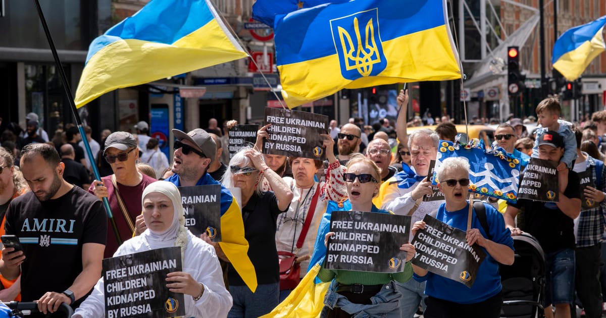 Britain sanctions Russians responsible for Ukrainian child abductions – POLITICO