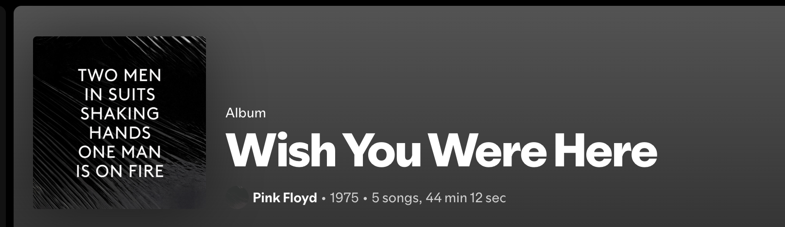 Pink Floyd Spotify September 2025