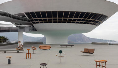 oscar niemeyer museum frames brazilian design show by galerie philia