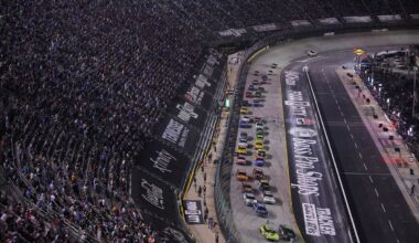 NASCAR TV ratings from Bristol