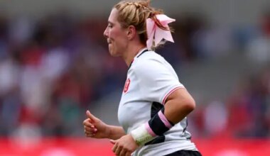 Wales' No 8 Evans hits back at critics of her 'Barbie' look