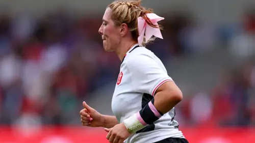 Wales' No 8 Evans hits back at critics of her 'Barbie' look