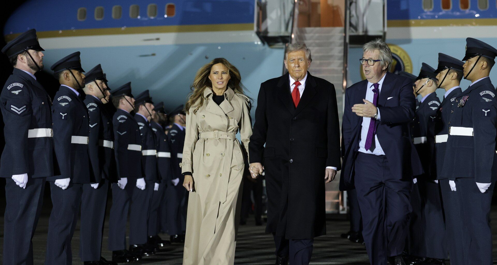 US President Donald Trump arrives in UK for second state visit | Business and Economy News