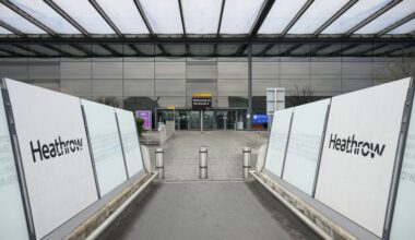 London Heathrow Airport check-in area evacuated due to possible hazarous materials incident