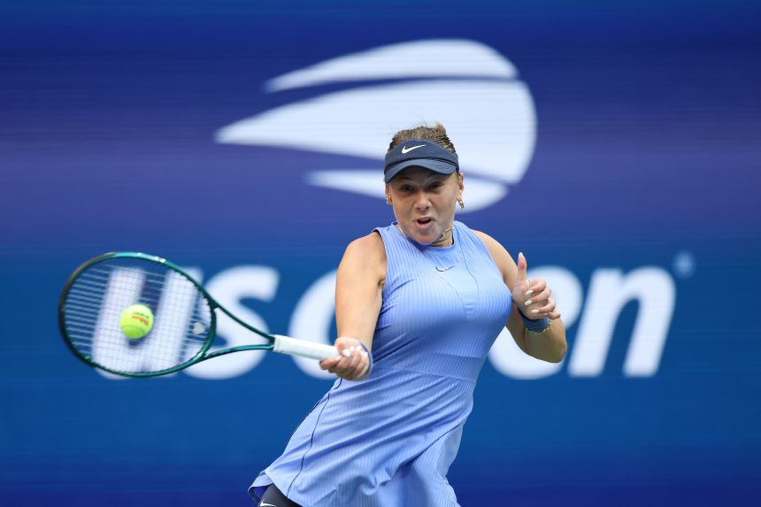 Anisimova is enjoying her best run at the US Open this year.