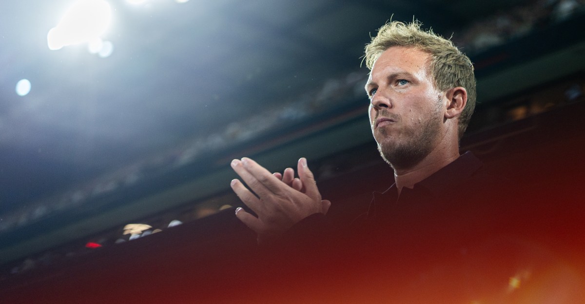 Germany coach Julian Nagelsmann takes crowd boos positively