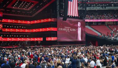 Charlie Kirk memorial service honors conservative activist