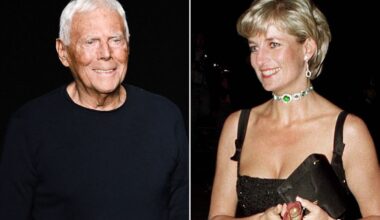 Giorgio Armani Leaves Behind a Little-Known Connection to Princess Diana