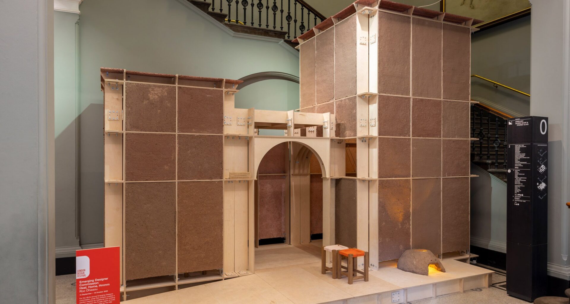 Modular home at V&A