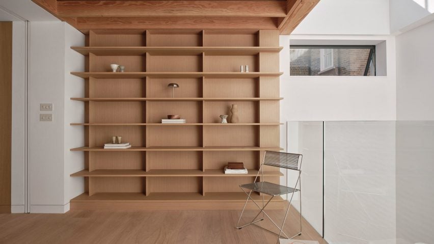 Notting Hill home interior featuring oak details
