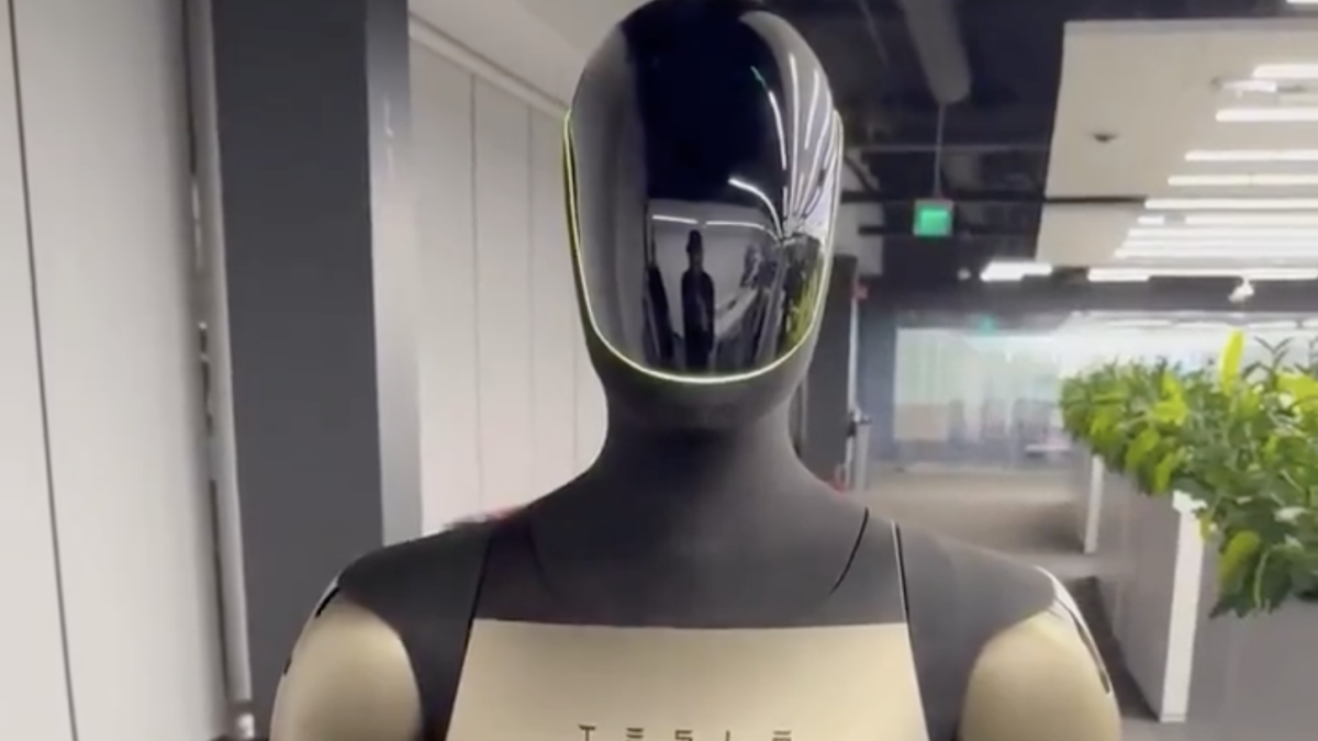 Tesla's next-gen Optimus with Grok shown on video. We're not impressed.